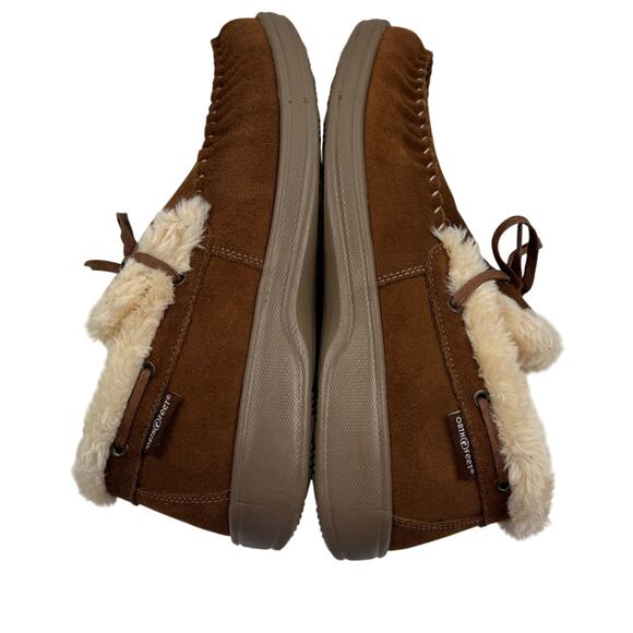 OrthoFeet Tuscany Comfort Orthopedic Slip On Casual Shoes Slippers Men's 10.5 W - Picture 7 of 10